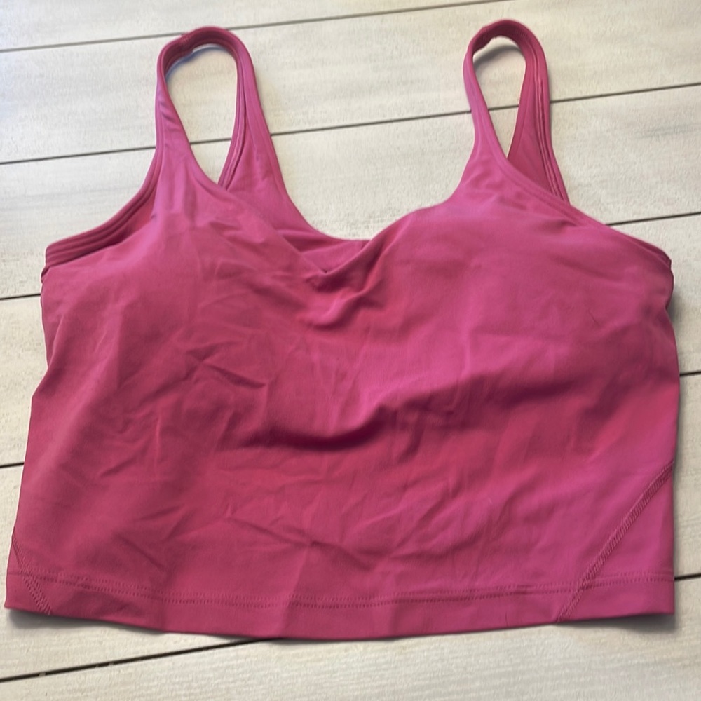 Lululemon pink align top